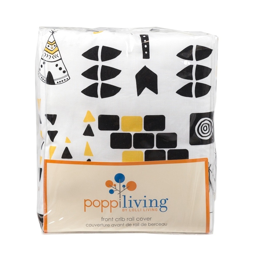 Poppi Living Tribal Front Crib Rail Cover